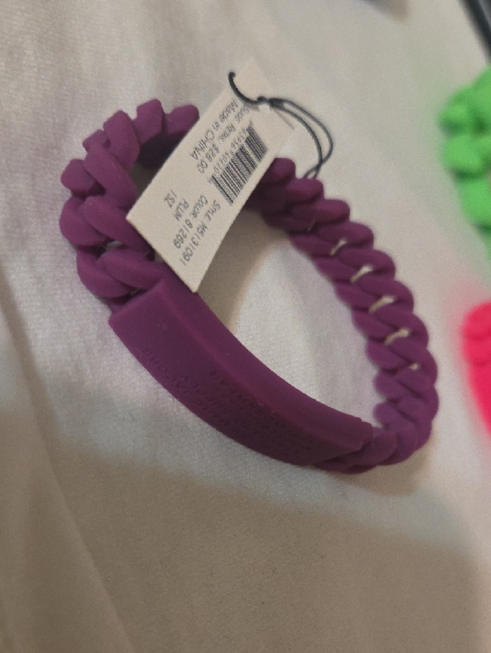 Marc Jacobs Silicone Chain Bracelets - Picture 4 of 12